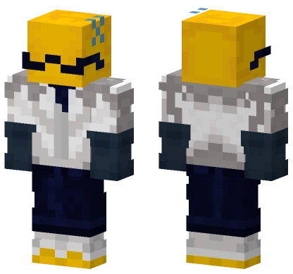 Yellow Ava M Minecraft skin