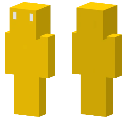 Yellow Minecraft skin