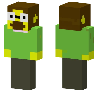 Yellow Bear Cub Minecraft skin