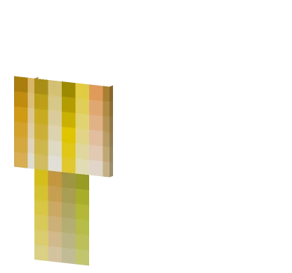 Yellow Blonde Fade Shading Minecraft skin