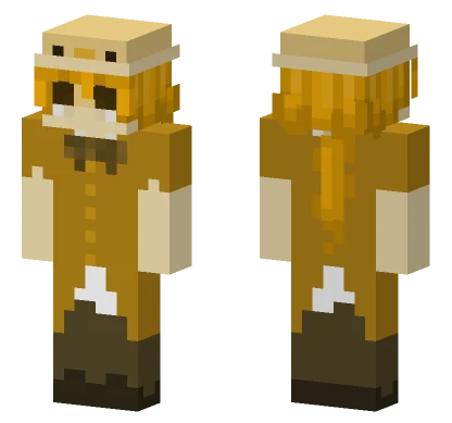 Yellow Boy Minecraft skin