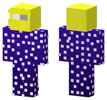 Yellow Brick Outfit Minecraft skin