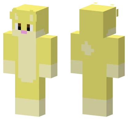 Yellow Cat Minecraft skin