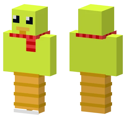 Yellow Chick Minecraft skin
