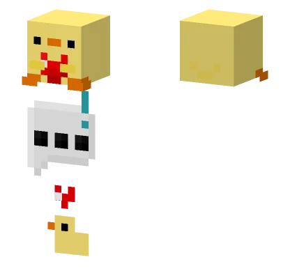 Yellow Chick Skin Minecraft skin
