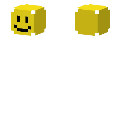 Yellow Cloud Character Minecraft skin