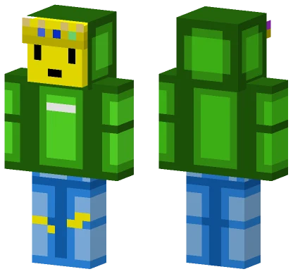 Yellow Creature Outfit Minecraft skin