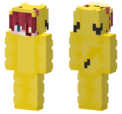Yellow Creature Skin Minecraft skin