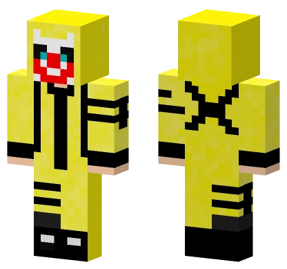 Yellow Criminal Bundle Minecraft skin