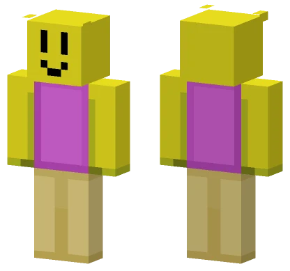 Yellow Crown King Minecraft skin