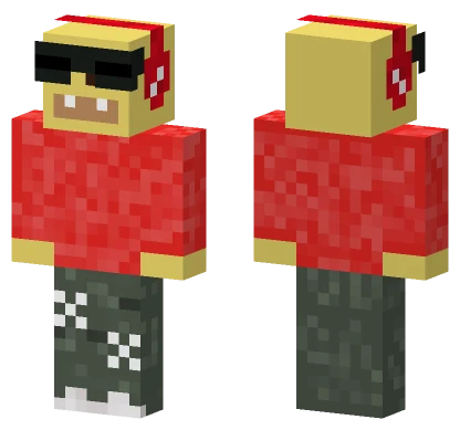 Yellow Dog Farmer Minecraft skin