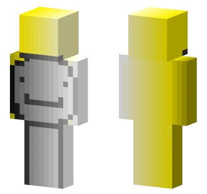Yellow Dream RTX Minecraft skin