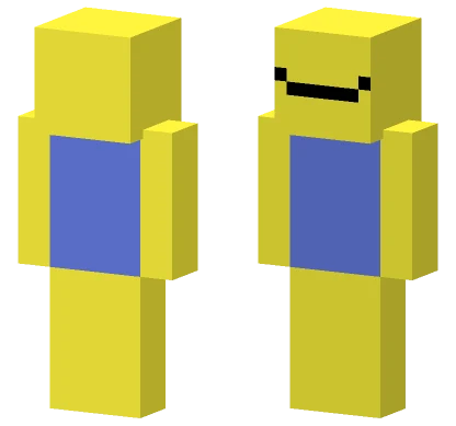 Yellow Duck Boy Minecraft skin