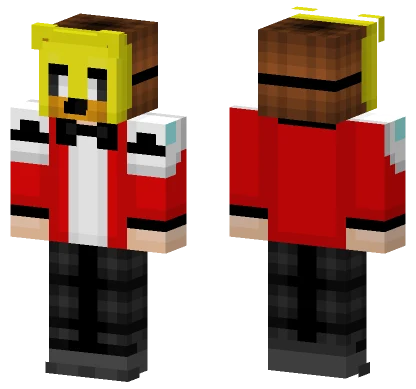 Yellow Duck Hoodie Minecraft skin