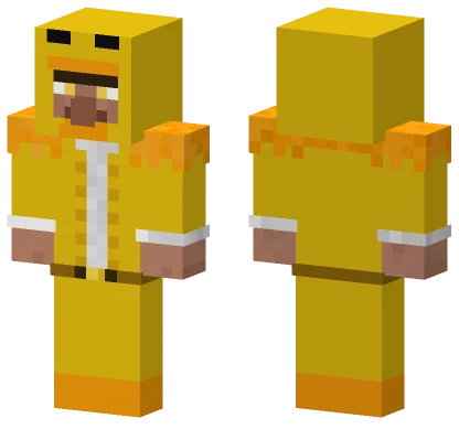 Yellow Duck Outfit Minecraft skin