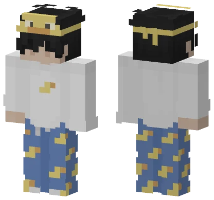 Yellow Duck Pajamas Minecraft skin