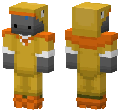 Yellow Duck Skin Minecraft skin