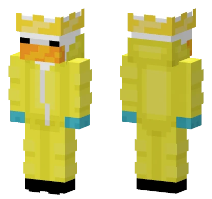 Yellow Duck Skin Minecraft skin