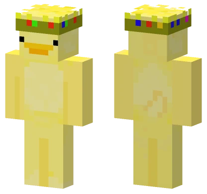 Yellow Duck Skin Minecraft skin