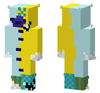 Yellow Duck Toy Minecraft skin