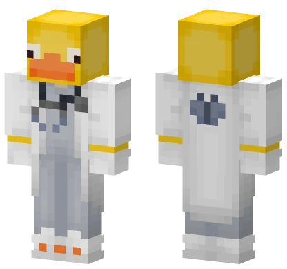 Yellow Duckling Outfit Minecraft skin