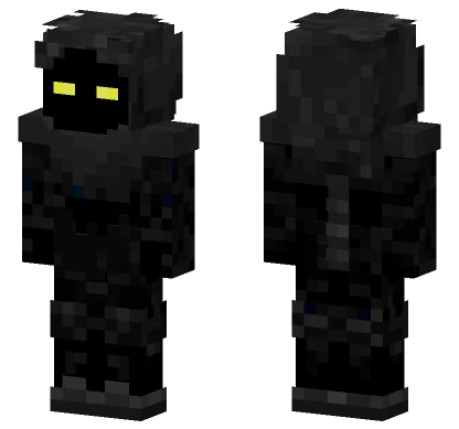 Yellow Eyes Monster Minecraft skin
