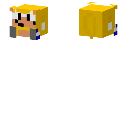 Yellow Flying Squirrel Minecraft skin