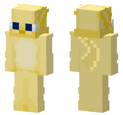 Yellow Futuristic Suit Minecraft skin