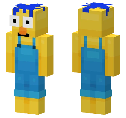 Yellow Guy DHMIS Minecraft skin