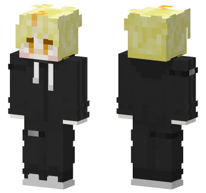 Yellow Haired Girl Minecraft skin
