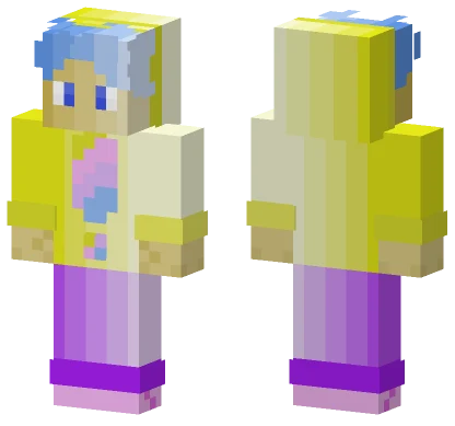 Yellow Haired Girl Minecraft skin