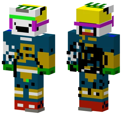 Yellow Hat Character Minecraft skin