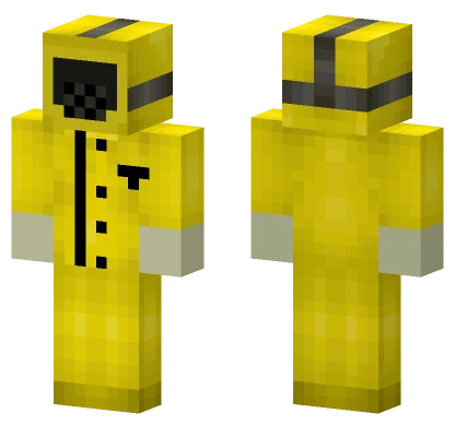 Yellow Hazmat Suit Minecraft skin