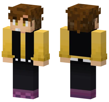 Yellow Jacket Outfit Minecraft skin
