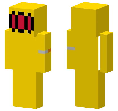 Yellow Jester Outfit Minecraft skin