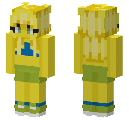 Yellow Roblox Noob Sports Bra Minecraft skin