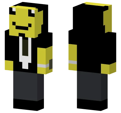 Yellow Robot Buddy Minecraft skin