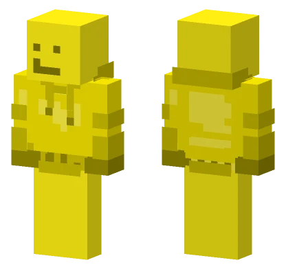 Yellow Smiley Face Minecraft skin