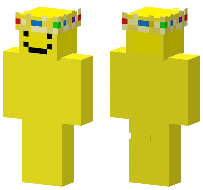 Yellow Smiley Face Minecraft skin