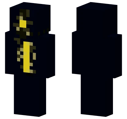 Yellow Star Person Minecraft skin