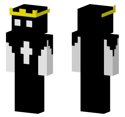 Yellow Striped Knight Minecraft skin