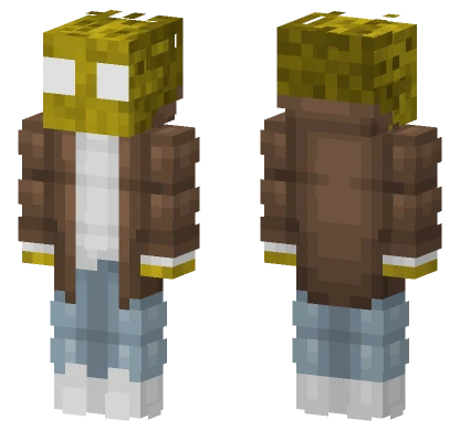 Yellow Trix Minecraft skin