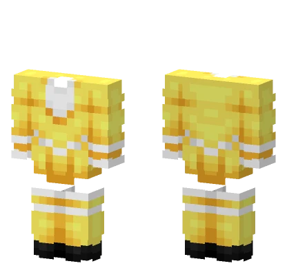 Yellow Uniform Minecraft skin
