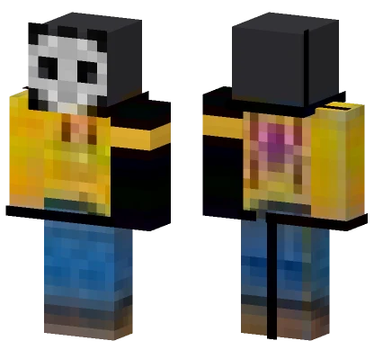 Yellow Woods Outfit Minecraft skin