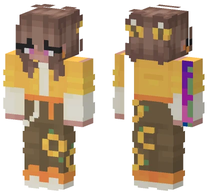 Yellow Yaks Skin Minecraft skin