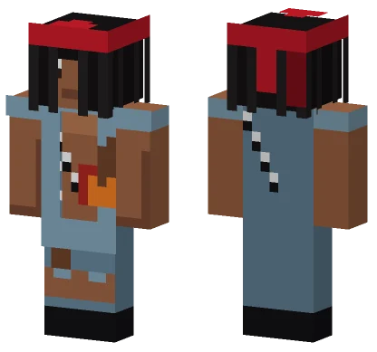 Yentheterrible Cowboy Hat Minecraft skin