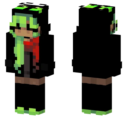 Yeowl Green Outfit Minecraft skin
