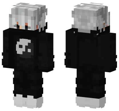 Yin N Yang Minecraft skin
