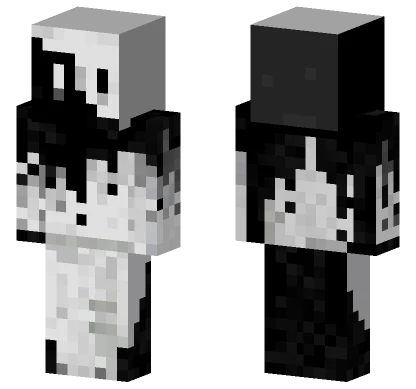 Yin Yang V2 Minecraft skin