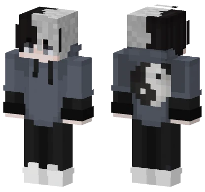 Yingyang Dude Minecraft skin